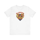 Be Fruitful Heart - Shaped Fruit Design T-Shirt - Encore2woWhiteS