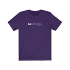 Be Strong Ephesians 6:10 Unisex T-Shirt - Encore2woTeam PurpleS