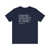 Be Watchful Stand Firm in the Faith Christian Scripture Tee - Encore2woNavyS