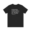 Be Watchful Stand Firm in the Faith Christian Scripture Tee - Encore2woBlackS
