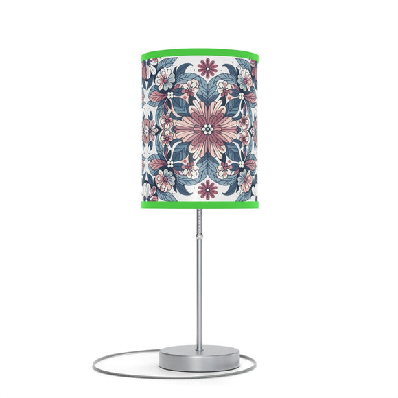 Berry Bliss Floral Lamp on Stand, US|CA Plug - Encore2woLime greenSilverOne size