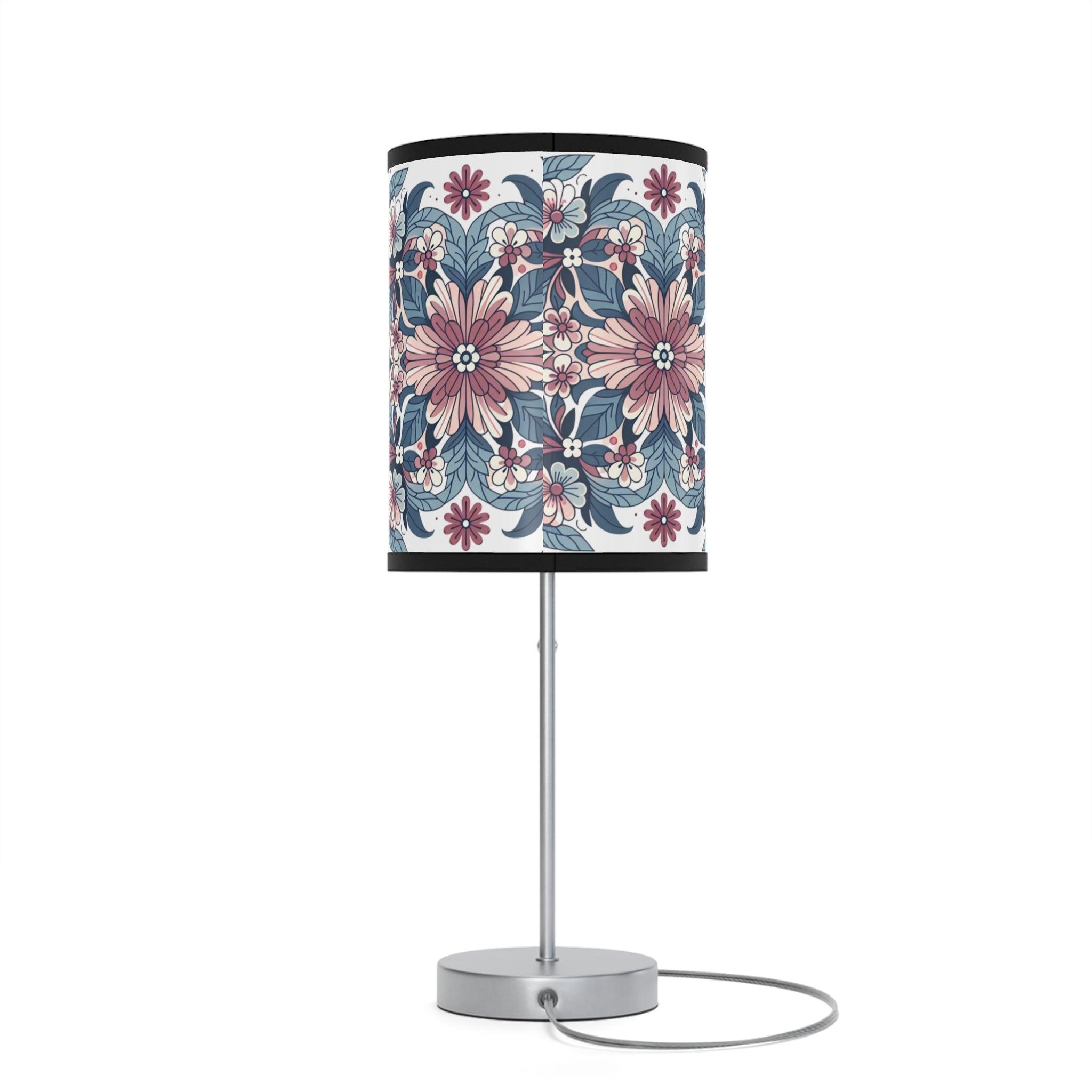 Berry Bliss Floral Lamp on Stand, US|CA Plug - Encore2woWhiteSilverOne size