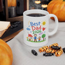 Best Dad 2026 Ever Ceramic Mug, Coffee Cup, Father’s Day gift for Dads From Kids, 11oz, 15oz - Encore2wo15oz