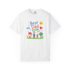 Best Dad 2026 Shirt, Fathers Day Shirt, Cute Dad Gift From Kids, Child Drawing Comfort Colors 1717 Tee - Encore2woWhiteS