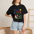Best Dad 2026 Shirt, Fathers Day Shirt, Cute Dad Gift From Kids, Child Drawing Comfort Colors 1717 Tee - Encore2woNavyS