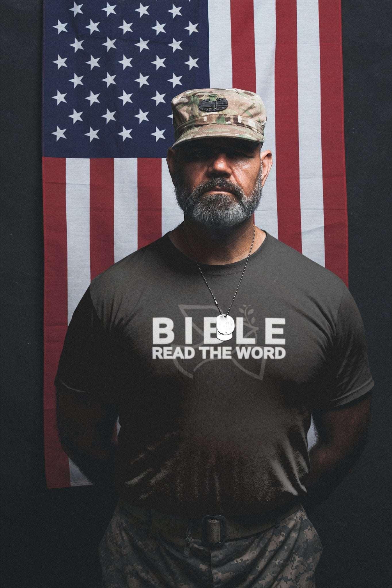 Bible: Read the Word Unisex Short Sleeve Tee - Encore2woMaroonS