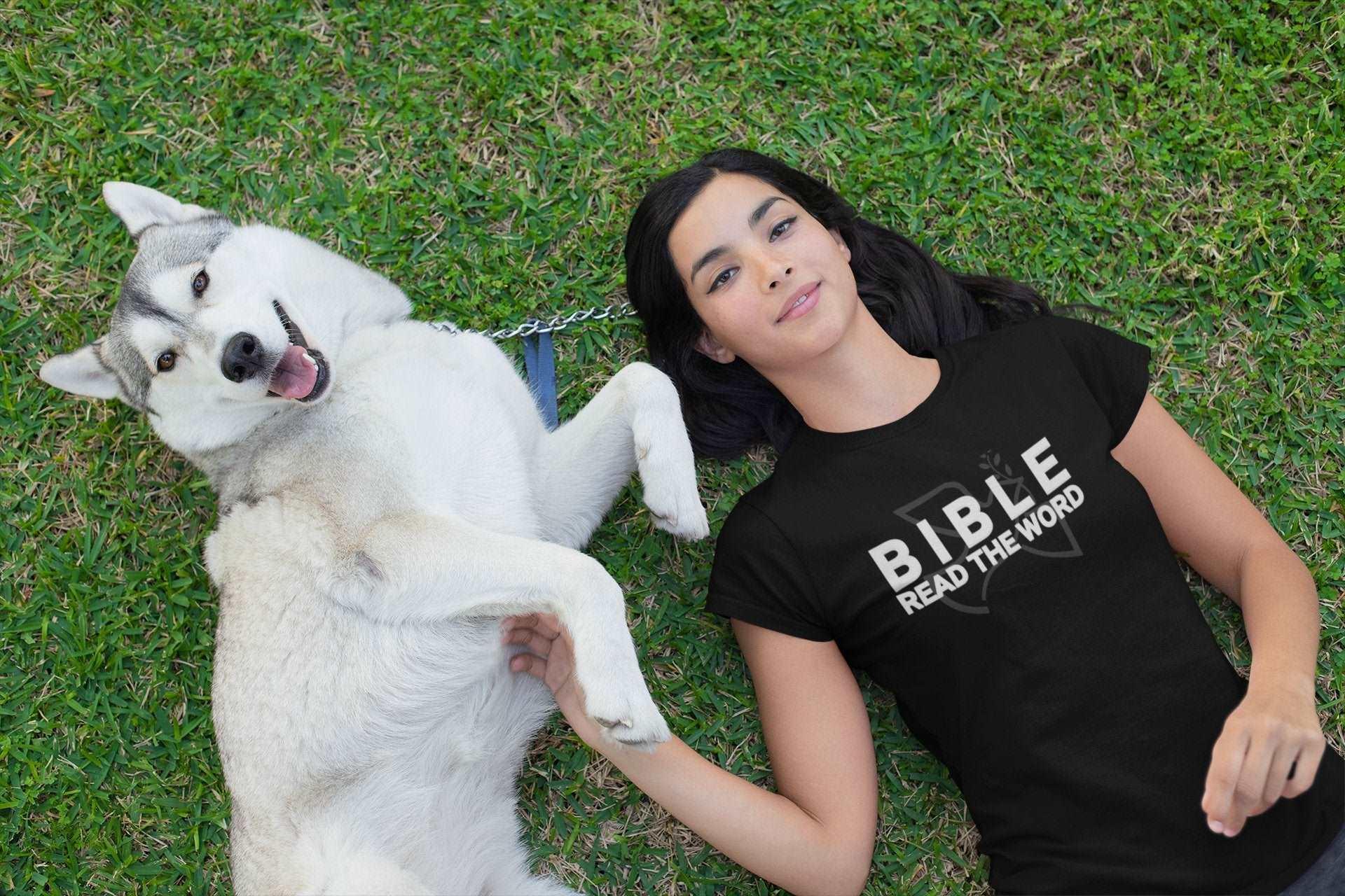 Bible: Read the Word Unisex Short Sleeve Tee - Encore2woMaroonS