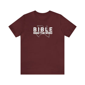 Bible Read the Word Unisex Short Sleeve Tee - Encore2woMaroonS