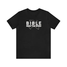 Bible Read the Word Unisex Short Sleeve Tee - Encore2woBlackS