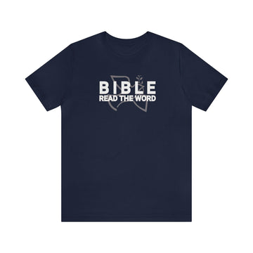 Bible Read the Word Unisex Short Sleeve Tee - Encore2woNavyS