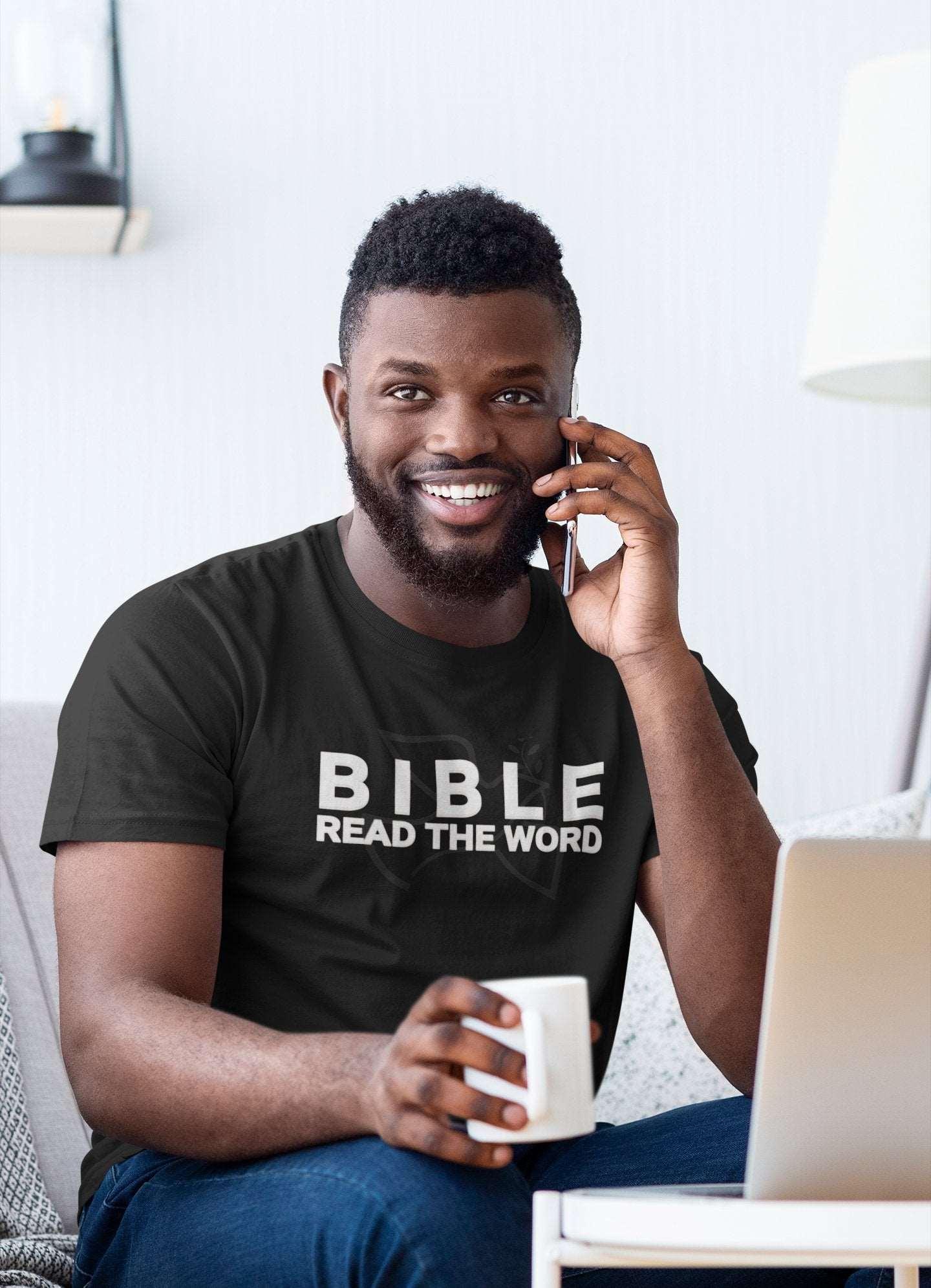 Bible: Read the Word Unisex Short Sleeve Tee - Encore2woMaroonS