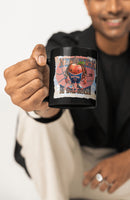 Big Apple Brunson Coffee Mug - JB Apple in Knickerbockers Jersey, 11oz Black Mug - Encore2wo11oz