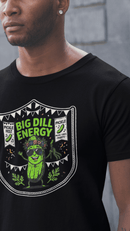 Big Dill Energy Pickle Fest Graphic Tee Funny Food Festival Shirt - Encore2woPinkS