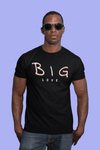 Big Love Minimalist Graphic Tee Unisex Inspirational Shirt - Encore2woBlackS