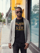 Black to God Faith T-Shirt - Kente Print with Hosea 12:6 - Encore2woBlackS