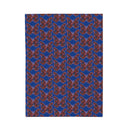 Butterfly and Floral Velveteen Plush Blanket - Encore2wo30" × 40"