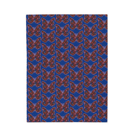Butterfly and Floral Velveteen Plush Blanket - Encore2wo30" × 40"