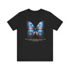 Butterfly T-Shirt with Proverbs 31:30 Inspirational Verse - Encore2woBlackS