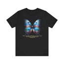 Butterfly T-Shirt with Proverbs 31:30 Inspirational Verse - Encore2woBlackS