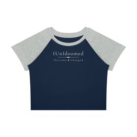 (Un)doomed Women’s Raglan Baby Tee – Outcome Changed T-Shirt