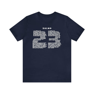 Camiseta Salmo 23 con Texto en Español - Encore2woNavyS