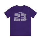 Camiseta Salmo 23 con Texto en Español - Encore2woTeam PurpleS