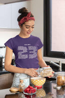 Camiseta Salmo 23 con Texto en Español - Encore2woTeam PurpleS