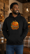 Carved by Grace Christian Fall Hoodie – Ezekiel 36:26 Pumpkin Sweatshirt - Encore2woBlackS