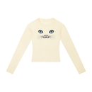 Cat Eyes Women’s Slim Raglan Long Sleeve T-Shirt - Encore2woApricotS