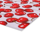 Cherry Glass Kitchen Cutting Board - Functional & Decorative - Encore2wo11" x 15"Rectangle