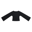 Chosen 1 Peter 2:9 Women's Bell Sleeve Christian Top - Encore2woBlackS