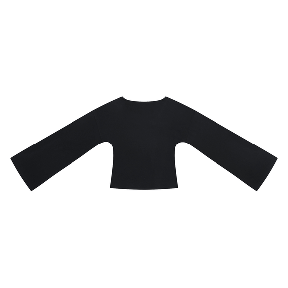 Chosen 1 Peter 2:9 Women's Bell Sleeve Christian Top - Encore2woBlackS
