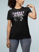 Christ King of Kings Graphic T-Shirt - Encore2woBlackS