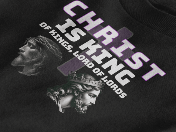 Christ King of Kings Graphic T-Shirt - Encore2woBlackS