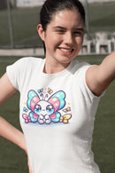 Comfort Colors Kawaii Butterfly Garment - Dyed T-Shirt - Encore2woWhiteS