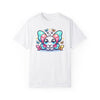 Comfort Colors Kawaii Butterfly Garment - Dyed T-Shirt - Encore2woWhiteS