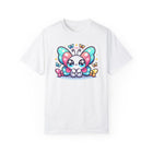 Comfort Colors Kawaii Butterfly Garment - Dyed T-Shirt - Encore2woWhiteS