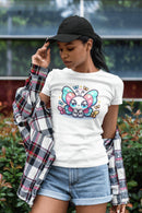 Comfort Colors Kawaii Butterfly Garment - Dyed T-Shirt - Encore2woWhiteS