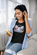 Comfort Colors Kawaii Butterfly Garment - Dyed T-Shirt - Encore2woWhiteS