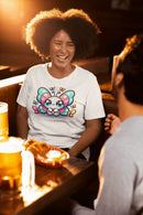 Comfort Colors Kawaii Butterfly Garment - Dyed T-Shirt - Encore2woWhiteS