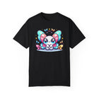 Comfort Colors Kawaii Butterfly Garment - Dyed T-Shirt - Encore2woBlackS