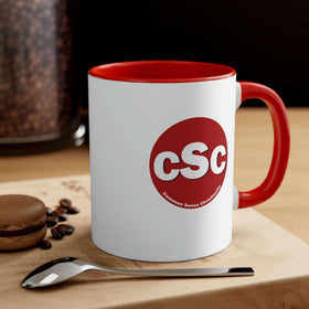 Common Sense Christianity CSC Accent Coffee Mug 11oz - Encore2woBlack11oz