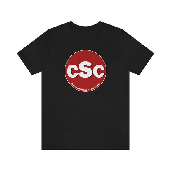 Common Sense Christianity (CSC) Logo Unisex Tee - Encore2woBlackS