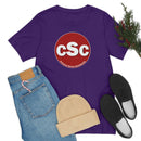 Common Sense Christianity (CSC) Logo Unisex Tee - Encore2woTeam PurpleS
