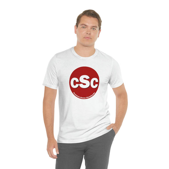 Common Sense Christianity (CSC) Logo Unisex Tee - Encore2woBlackS