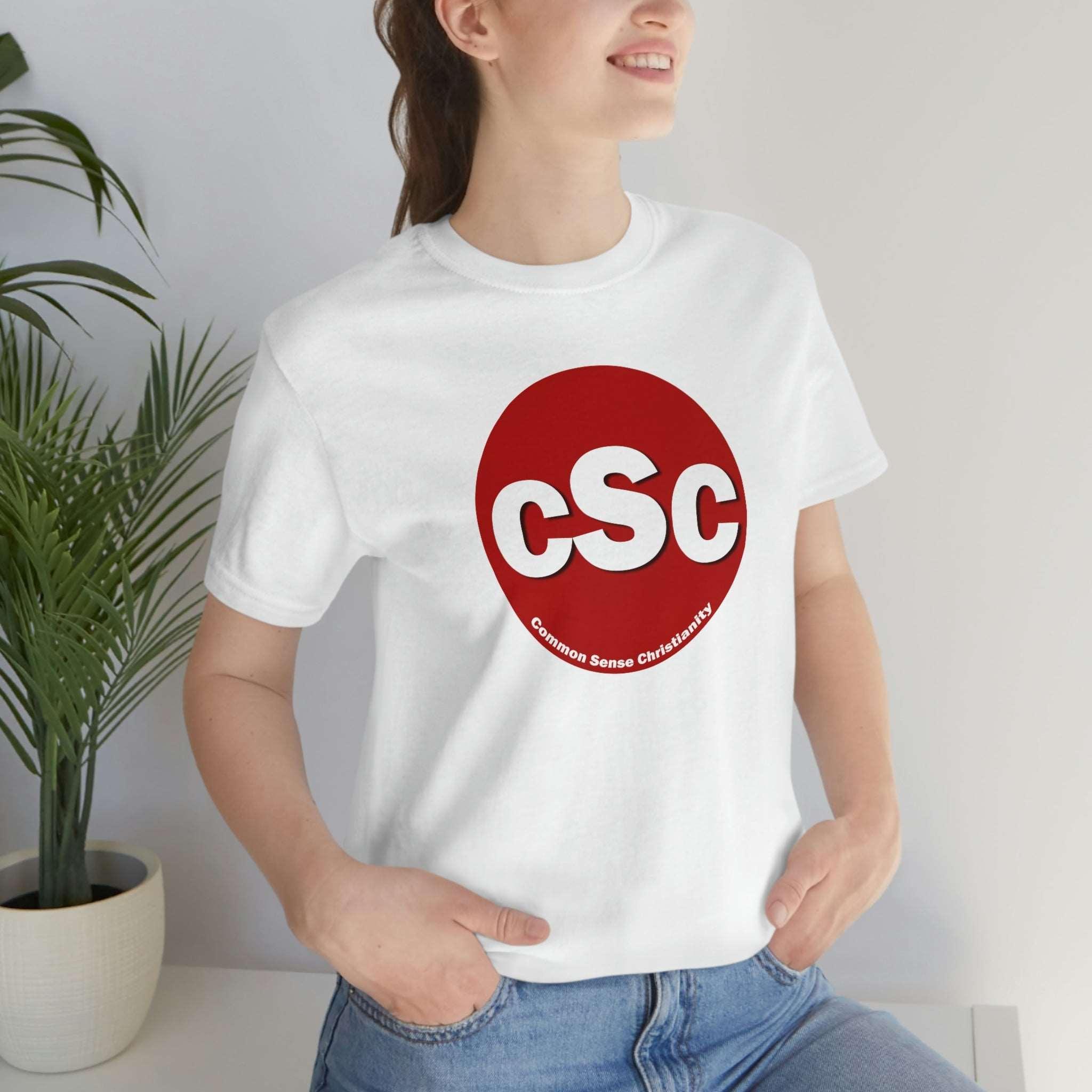 Common Sense Christianity (CSC) Logo Unisex Tee - Encore2woBlackS