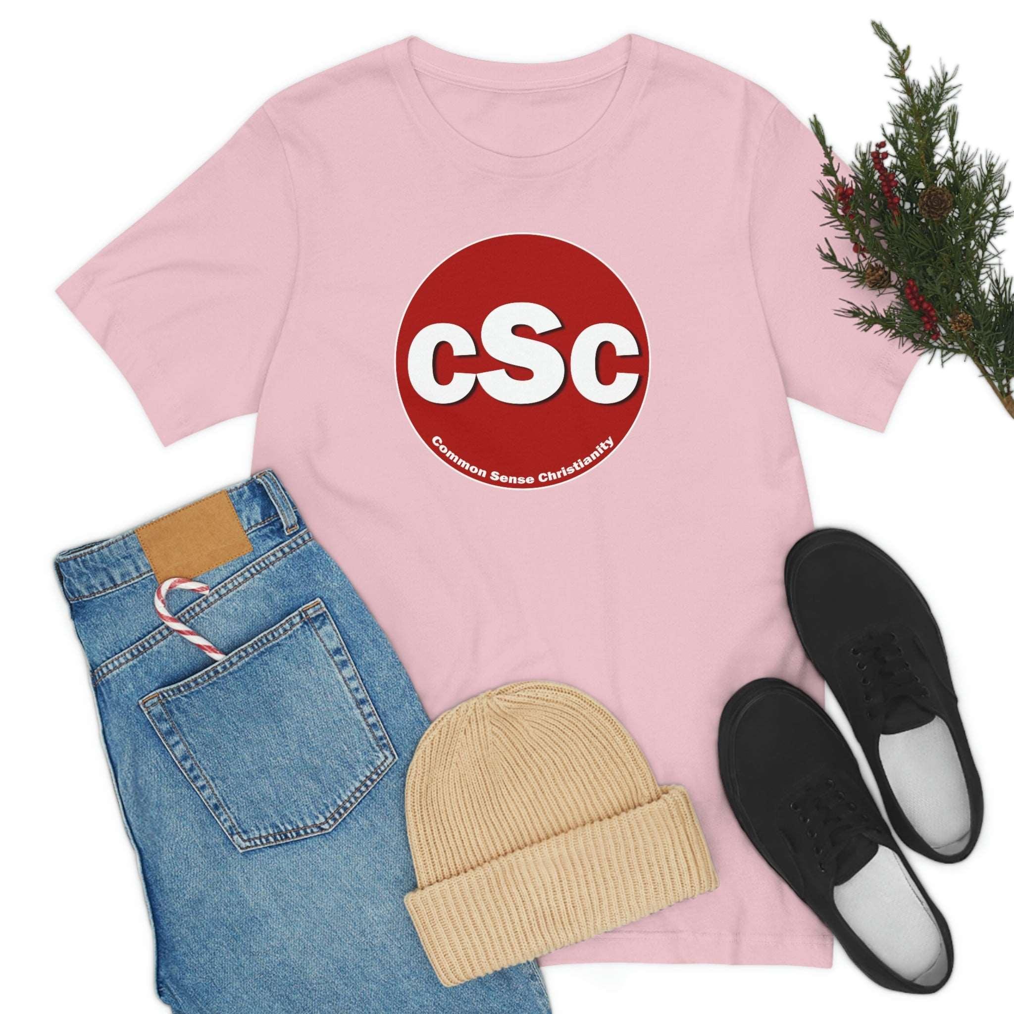 Common Sense Christianity (CSC) Logo Unisex Tee - Encore2woBlackS