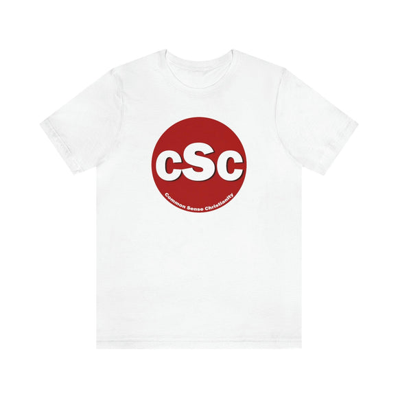 Common Sense Christianity (CSC) Logo Unisex Tee - Encore2woWhiteS