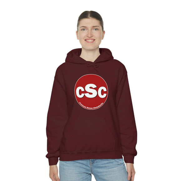 Common Sense Christianity CSC Unisex Heavy Blend™ Hoodie Sweatshirt - Encore2woMaroonS