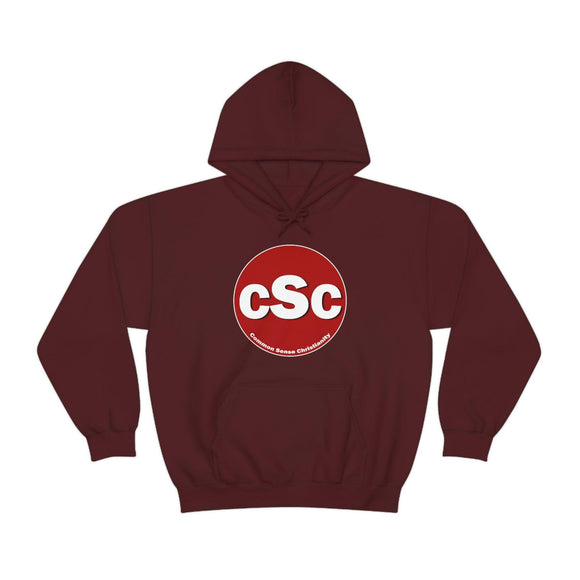 Common Sense Christianity CSC Unisex Heavy Blend™ Hoodie Sweatshirt - Encore2woMaroonS